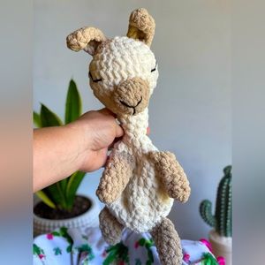 Ready to Ship Handmade Crochet Sleeping Llama